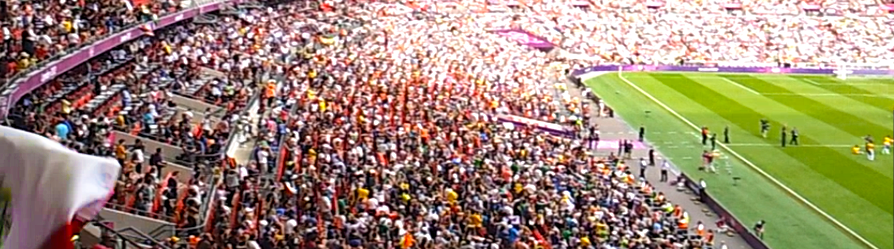 Foto del partido de México Campeón Mundial de Futbol 2012